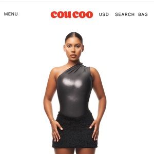 COUCOO black bodysuit